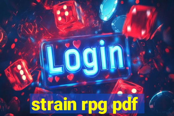 strain rpg pdf